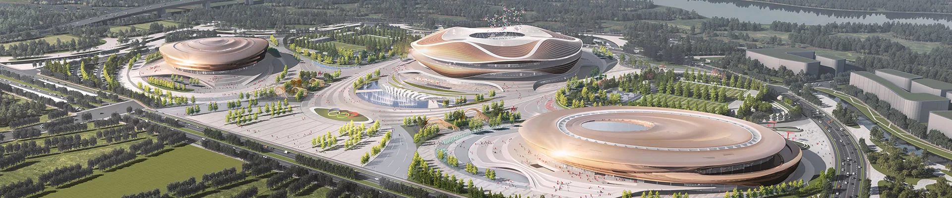 Steel system stadium