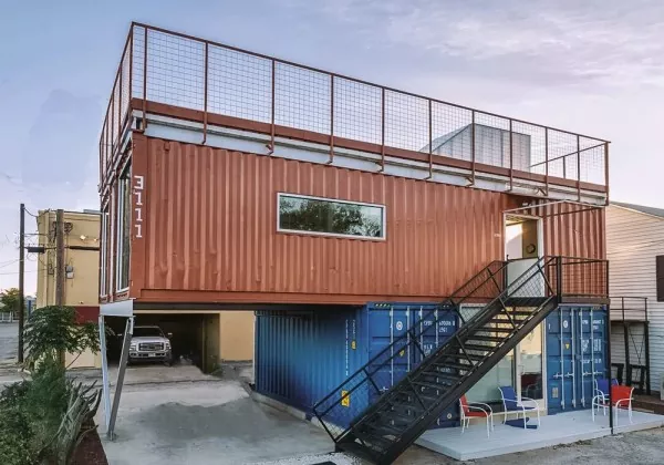 Modular Stackable Containe Steel Dormitory